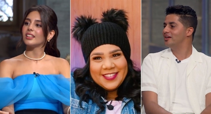 شيماء سيف ومايان السيد وعنبة