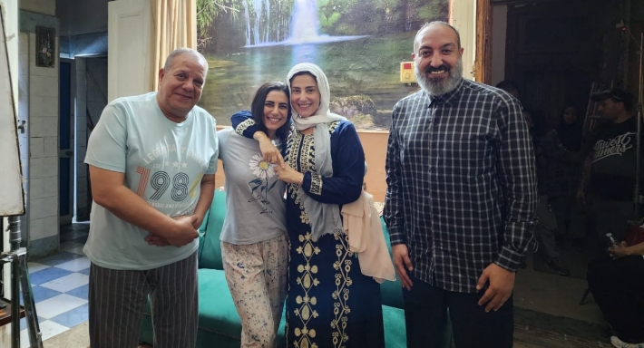 عماد صفوت وأبطال مسلسل صوت وصورة