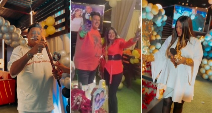 حمو بيكا وزوجته