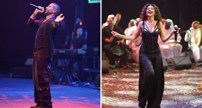 ميريام فارسص وأحمد سعد