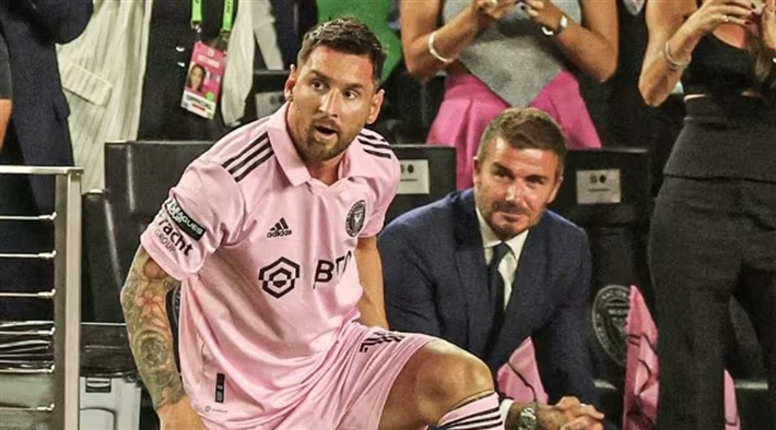 ديفيد بيكهام وميسي