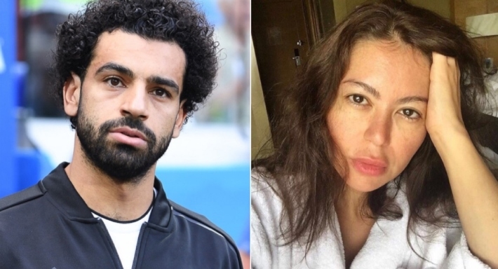 لقاء الخميسي ومحمد صلاح