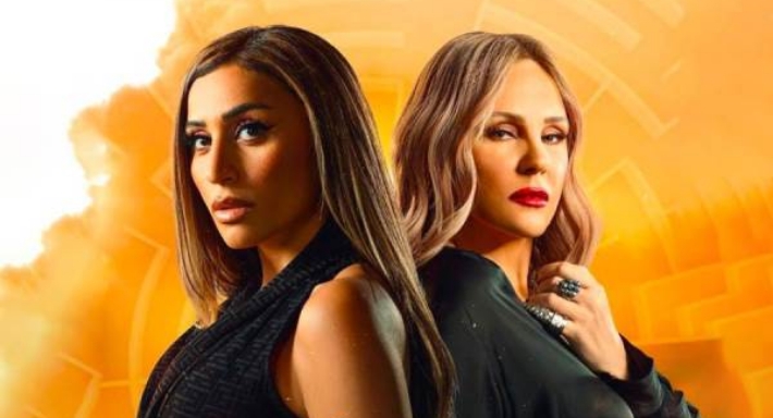 شيرين رضا ودينا الشربيني