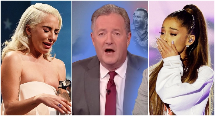 خلافات الفنانين مع بيرس مورجان