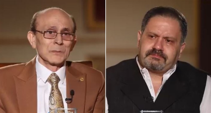 دموع إدوارد ومحمد صبحي