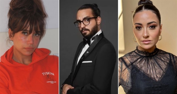 ناردين فرج ومران يونس وراندا عبد السلام