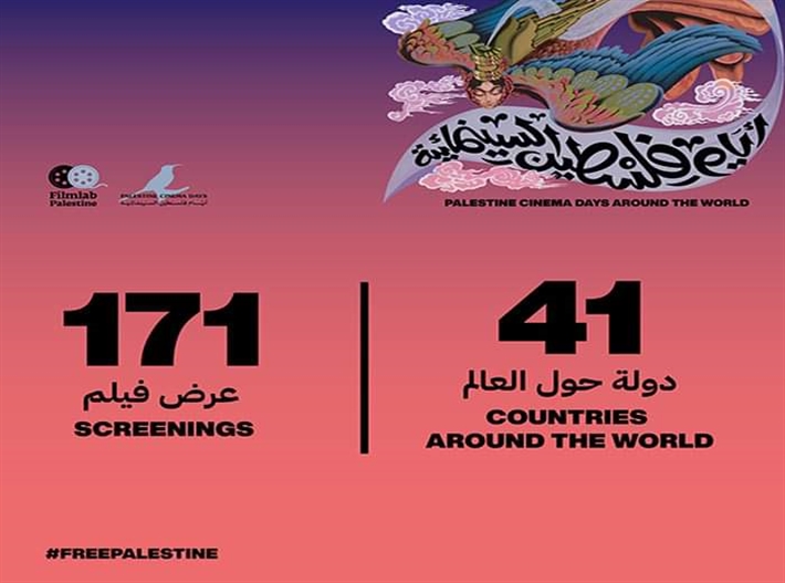 الملصق الدعائي لفلسطين فيلم لاب