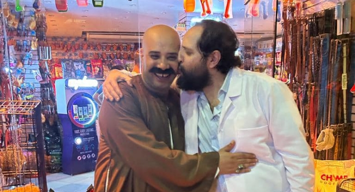 أحمد أمين وحاتم صلاح