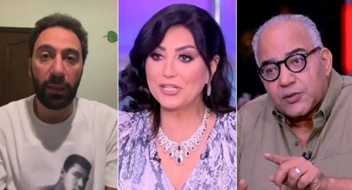 وفاء عامر وبيومي فؤاد ومحمد سلام