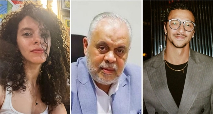 علي السبع وأشرف زكي وبسمة نبيل