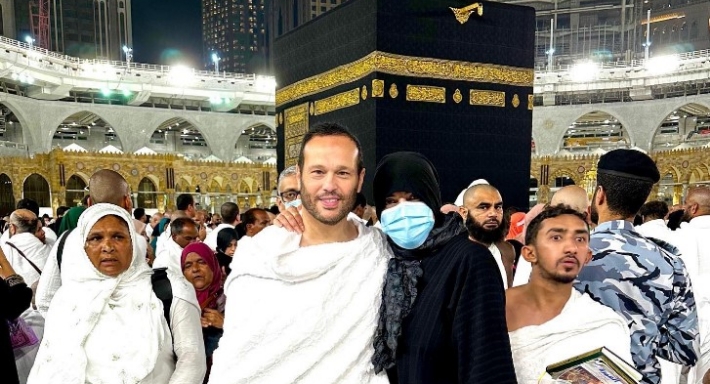 ريهام حجاج وزوجها