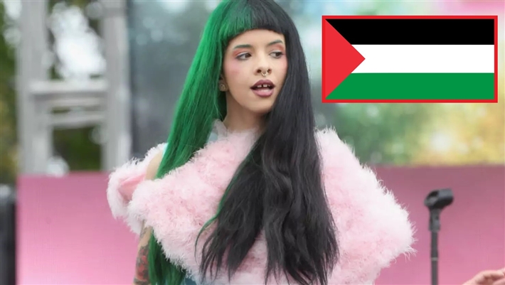 ميلاني مارتينيز تدعم فلسطين
