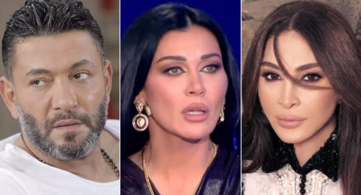 نادين الراسي وإليسا وزياد برجي