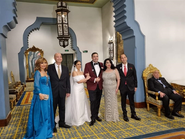 صورة من حفل زفاف خالد عمرو أديب