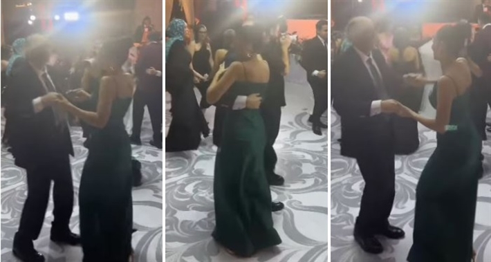 أميرة أديب ووالدها عادل أديب