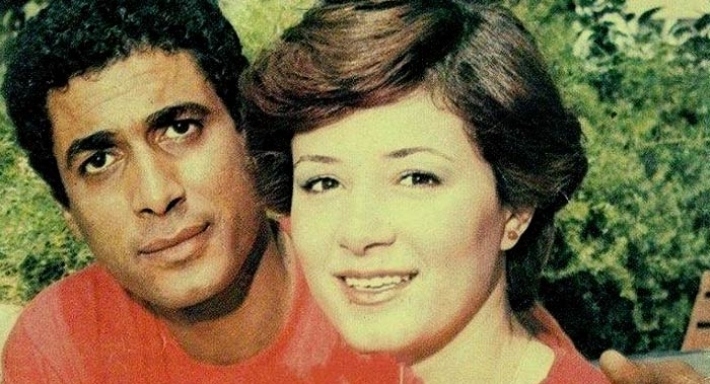 أحمد زكي وهالة فؤاد