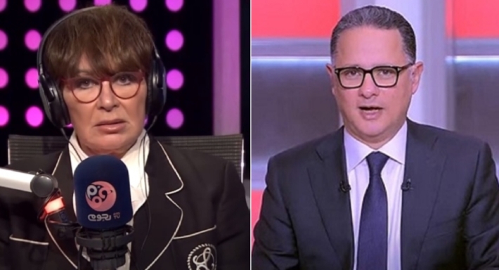 شريف عامر ونجوى إبراهيم