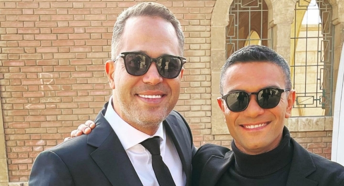 آسر ياسين ومصطفى درويش