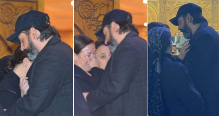 كريم عبد العزيز يواسي ريهام عبد الغفور