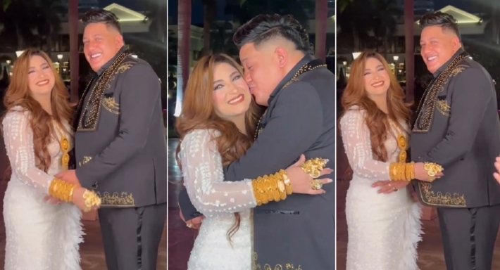 حمو بيكا وزوجته شمس