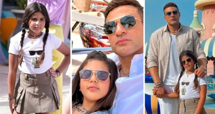 محمد نور وابنته عاليا