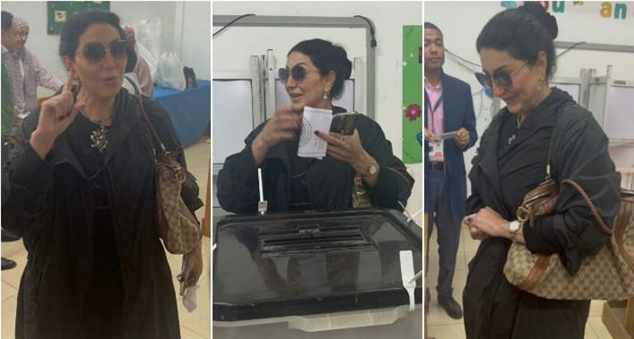 وفاء عامر في اللجنة