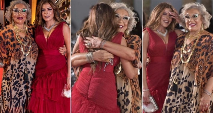 ناهد السباعي ووالدتها ناهد فريد شوقي