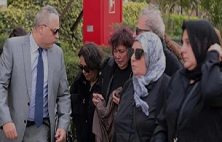جنازة زوج إيناس عبد الدايم
