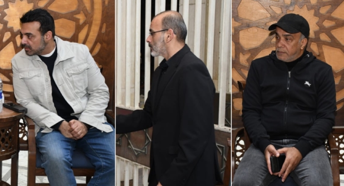 أيمن بهجت قمر وعمرو محمود ياسين وسليمان عيد