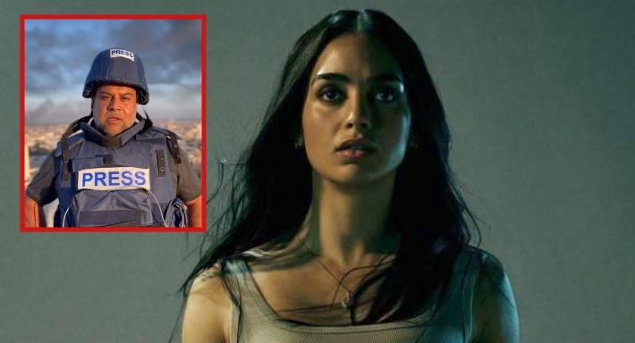 ميليسا باريرا تدعم الصحفي الفلسطيني وائل الدحدوح