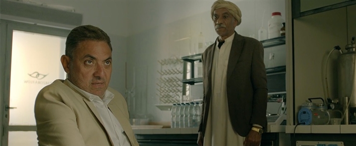 سيد رجب وفتحي عبد الوهاب في مشهد من The Goat