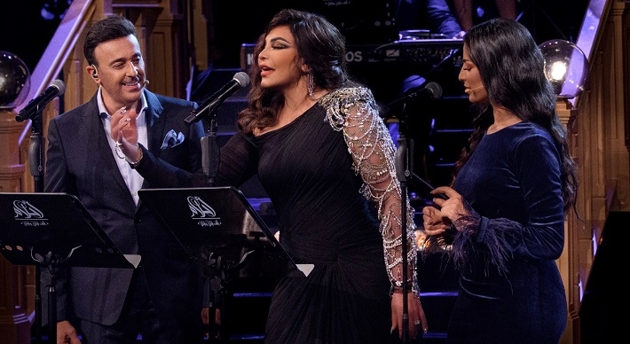 صابر الرباعي ومُلكة مع أحلام