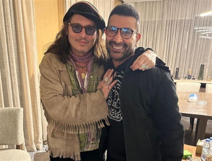 أحمد سعد وجوني ديب