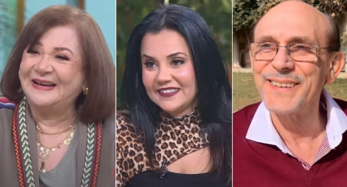 هدى هاني وهناء الشوربجي ومحمد صبحي