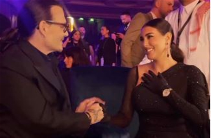 ياسمين صبري وجوني ديب