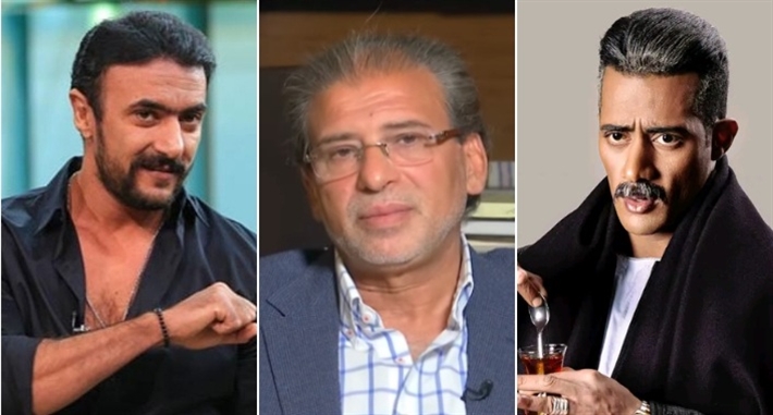 خالد يوسف وأحمد العوضي ومحمد رمضان