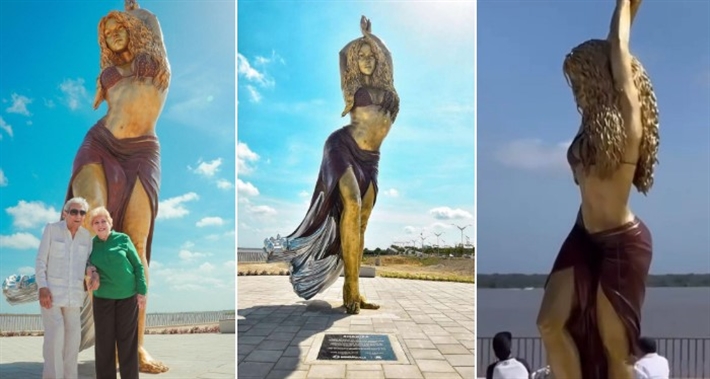 تمثال شاكيرا