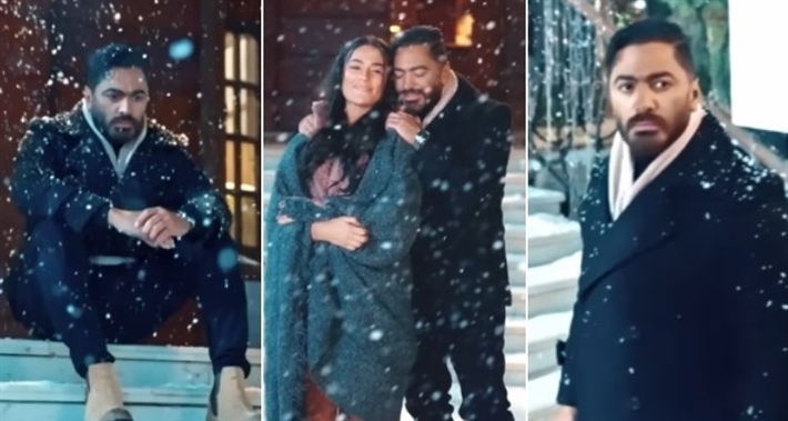 تامر حسني وثراء جبيل 