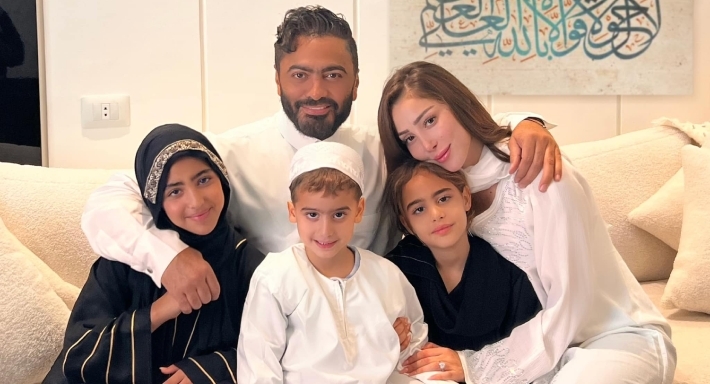 بسمة بوسيل وتامر حسني