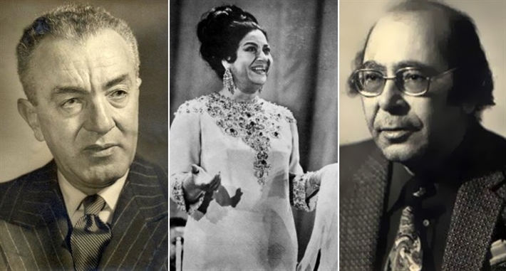 عبد الرحمن الخميسي وأم كلثوم ومحمد التابعي