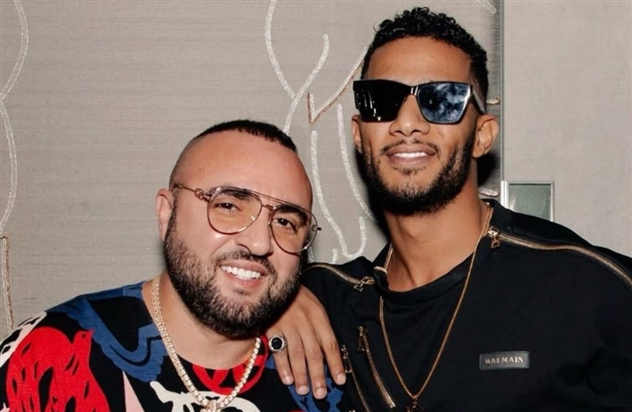 محمد رمضان والمنتج اللبناني وسيم