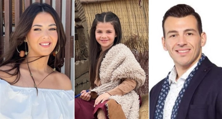 رامي رضوان ودنيا سمير غانم وكايلا انتهما