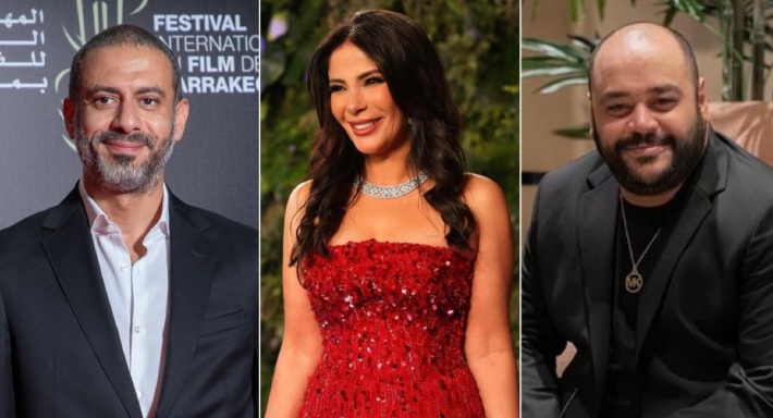 منى زكي ومحمد فراج ومحمد ممدوح