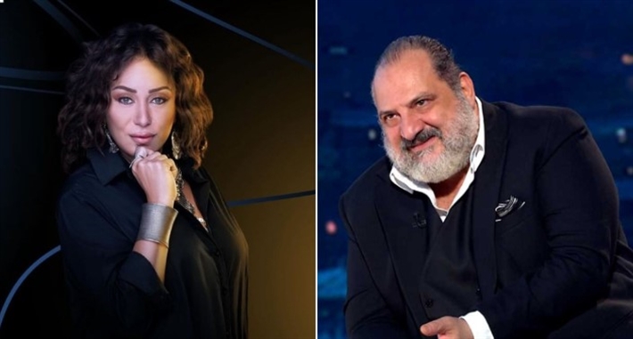 خالد الصاوي وإنجي علي