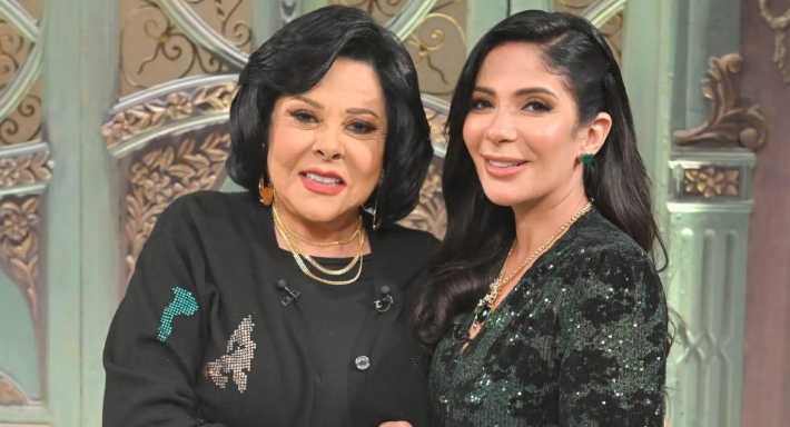 إسعاد يونس ومنى زكي