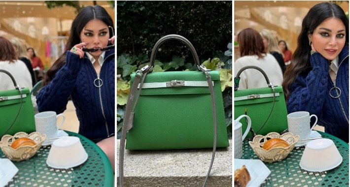 هيفاء وهبي وحقيبتها