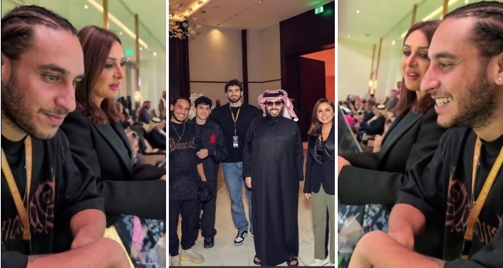 أنغام وابنها