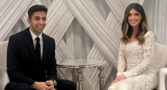 ليلى زاهر وهشام جمال