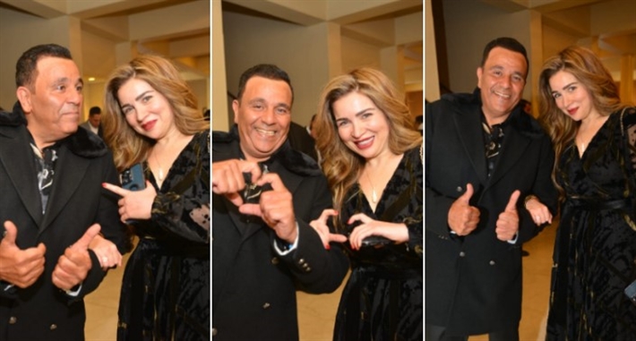 مي عز الدين ومحمد فؤاد