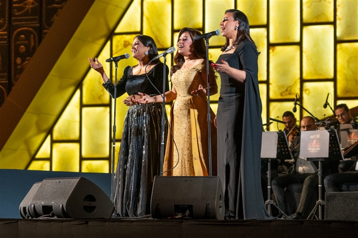 مروة ناجي وإيمان عبد الغني وريهام عبد الحكيم